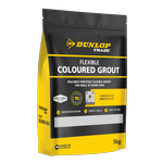 Dunlop 5kg White Flexible Coloured Grout