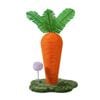 Pawz Cat Scratching Post Carrot Shape Cute Sisal Pet Scratch Toy