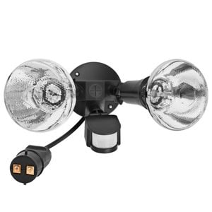 Arlec Twin Par38 Castalia DIY Compact Security Flood Light