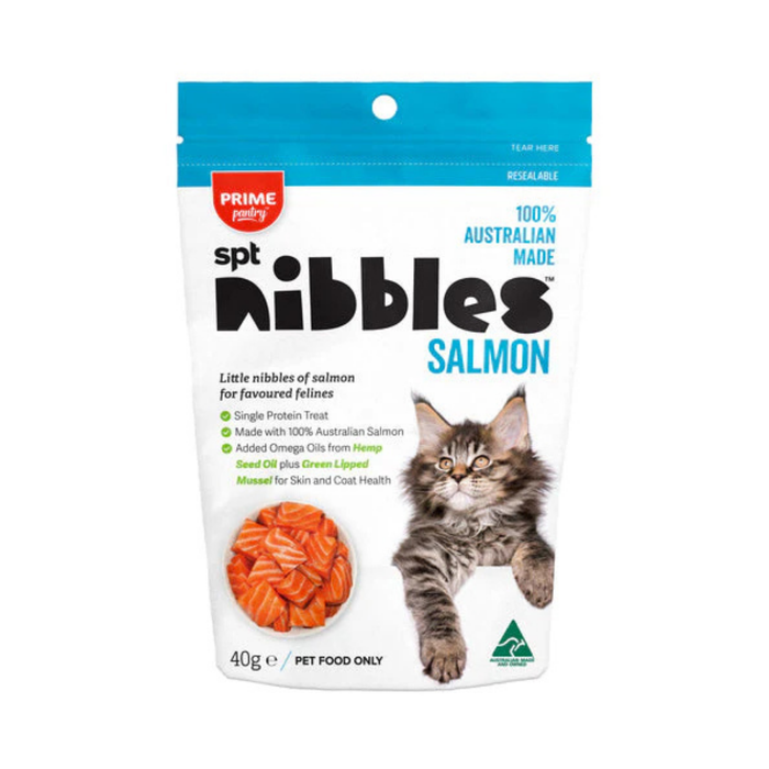 Prime Pantry SPT Salmon Nibbles Cat Treats - 40g