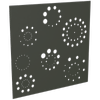 ProtectorAl 300-1200 x 300-1200mm Woodland Grey Fireworks Unframed Solid Aluminium Decorative Panel