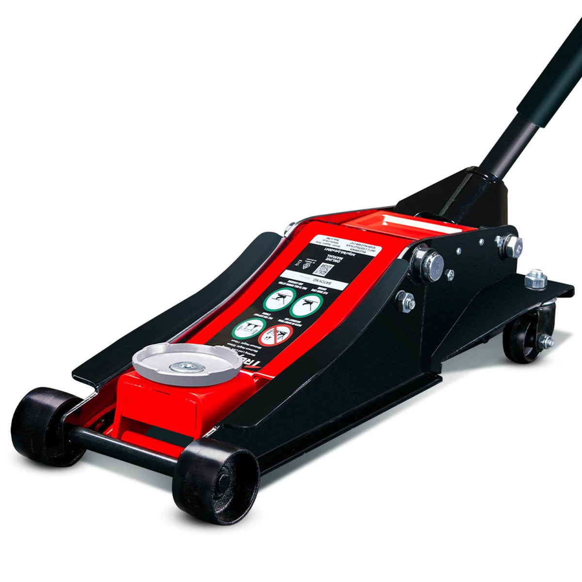 T-REX 3000KG Hydraulic Trolley Floor Jack, High Lift, Dual Pump, Quick ...