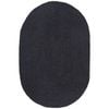 Bryn Black Oval 220X150Cm Rug