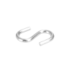 Pinnacle 60x6mm Zinc Plated S Hooks 5PK