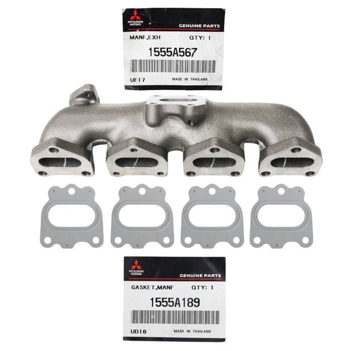 Genuine Exhaust Manifold & Gasket For Mitsubishi Pajero 4m41 3.2l