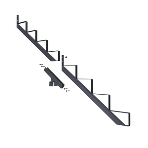 Peak 8-Step Stair Stringer and Connector Kit