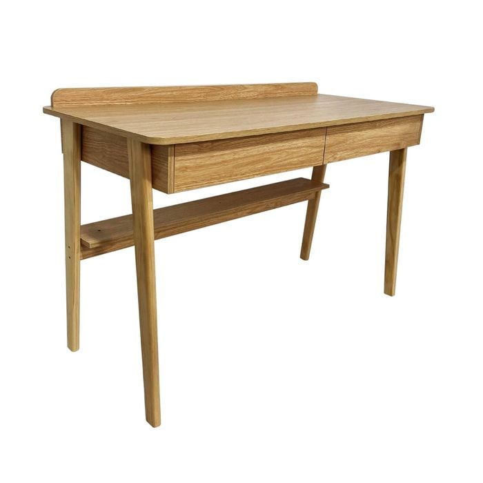 Foret Modern Minimalist Desk Built-in Drawers Office Home Pc Laptop Study Table