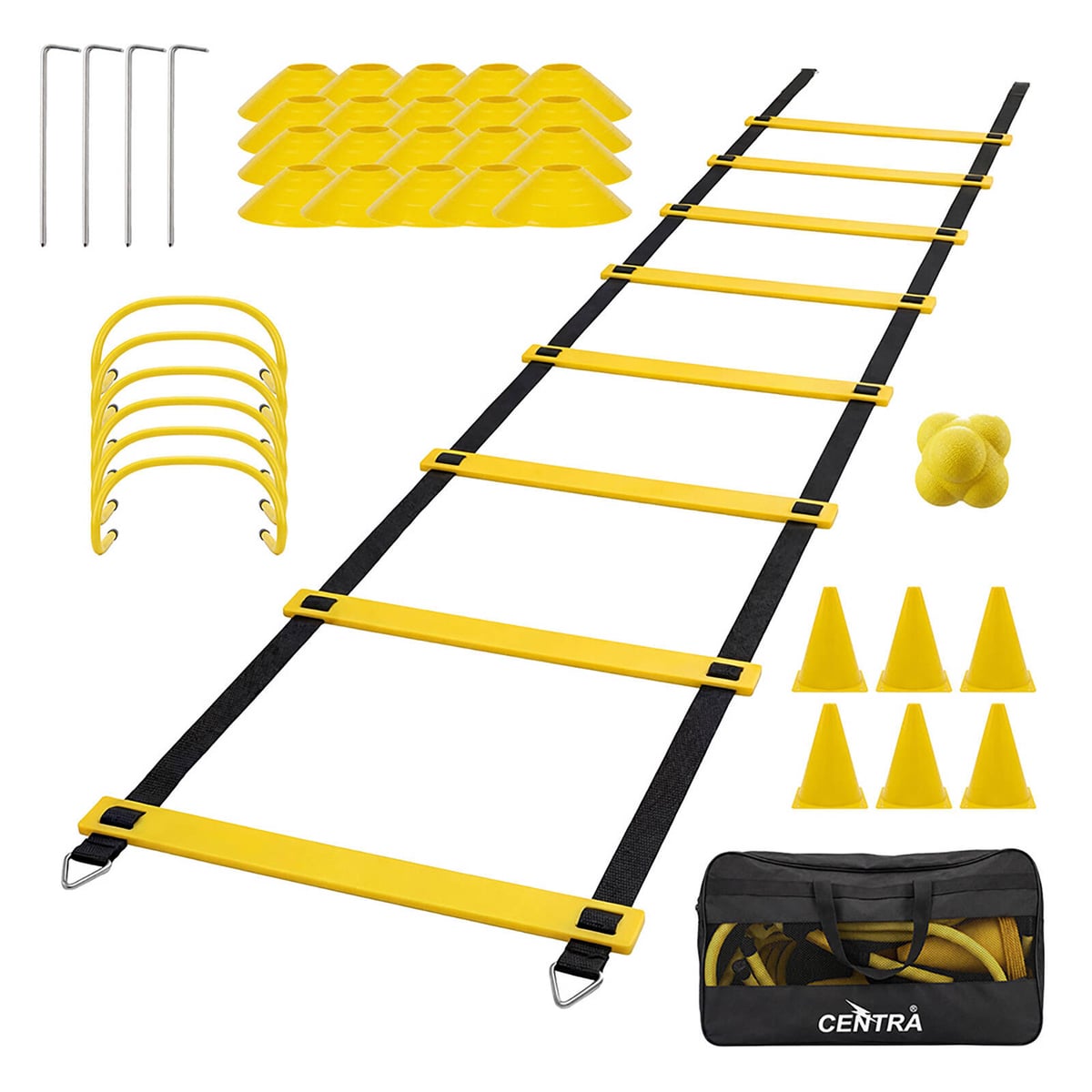 Centra 39Pcs Speed Agility Training Set Soccer Training Equipment ...