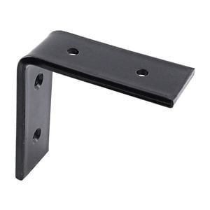 Carinya 100 x 100 x 40 x 6mm Black Heavy Duty Angle Bracket