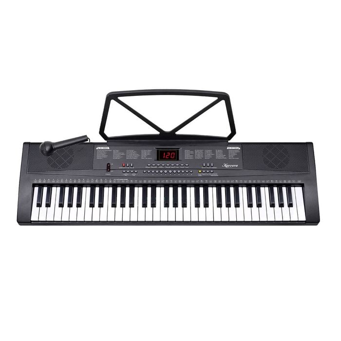 Karrera 61-key Electronic Piano Keyboard 75cm - Black