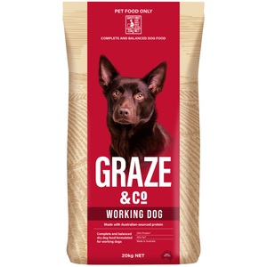 Graze & Co 20Kg Everyday Working Dog Kibble 