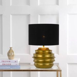 Telbix Gold/Black Aras Table Lamp