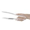 Hygiplas Serving Tong Colour Coded White 300mm Commercial Kitchen Catering Utensil