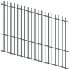 ProtectorAl 1201 - 2400 x 1800mm Monument Raked Up to 15º Batten Pool Fence Panel