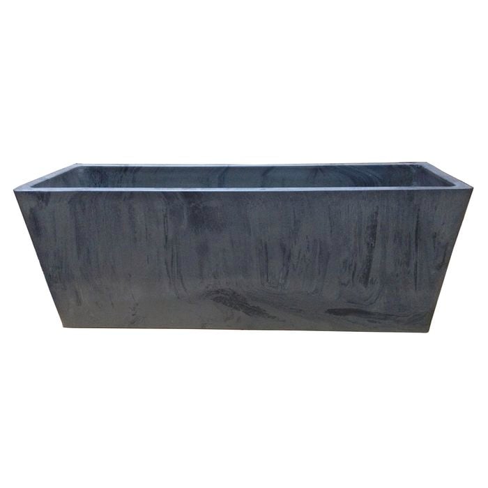 Respect 45cm Charcoal Green Earth Trough Planter