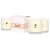 Nicola Spring 3x 400g Soy Wax Scented Candles - Tropical Sunrise - 45 Hour Burn Time Relaxation Aromatherapy Gift Jar Candle