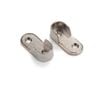 Sandleford 15 x 30 mm Chrome Oval Pillar Flange - 2 Pack