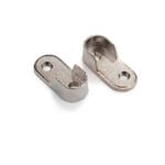 Sandleford 15 x 30 mm Chrome Oval Pillar Flange - 2 Pack
