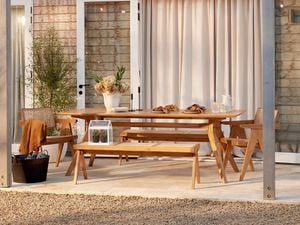 Outdoor area with outdoor table and chairs