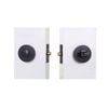 Windsor 60mm Black Futura Privacy Backset Bolt