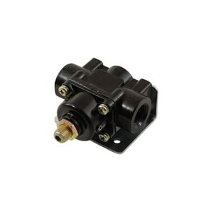 Holley Style 4.5 To 9 Psi Adjustable Fuel Pressure Regulator Black