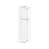 Lugna 2048 x 600 x 280mm White Cabinet Shell - White 600mm