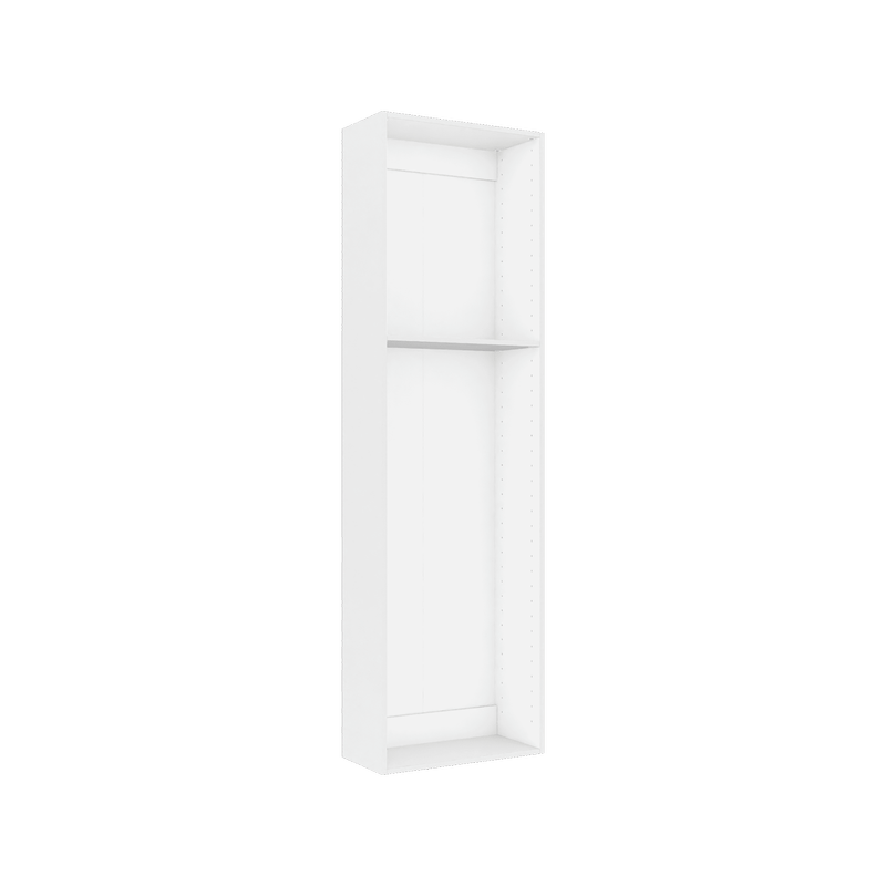 Lugna 2048 x 600 x 280mm White Cabinet Shell - White 600mm
