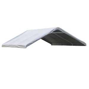 Replacement Cover Kit for Flyline Double Carport 18 ft. x 20 ft. Roof Cover for Carport