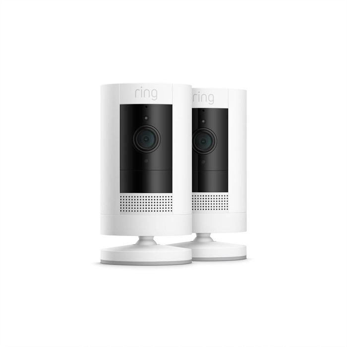 Ring White Battery Stick Up Cam