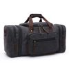 Lifebay Canvas Travel Duffel Tote Bag Black