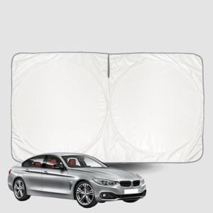 Windscreen Sun Shade for BMW 4 Series Gran Coupe (F36)2014-2021 Universal Fit Window Visor UV Block