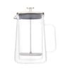 Euroline Mila 8 Cup Double Wall Plunger 1l