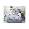 3D Grey Butterfly 143 Bed Pillowcases Quilt King Single Size