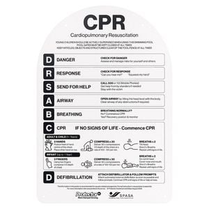 ProtectorAl 387 x 565mm Monument Arch CPR Chart