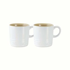 Le Connoisseur Set Of 2 Espresso Cups 90ml 6x6cm White Baccarat