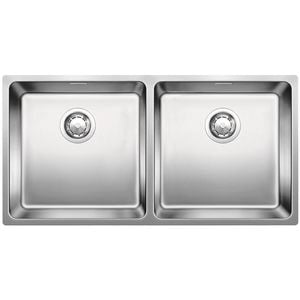 Blanco Double Bowl With Overflow Inset Flushmount Sink