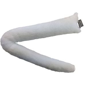ANIMAL TAIL Costume Halloween Fancy Dress Clip-On Cosplay Dog Cat White