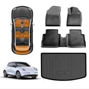 3D All-Weather Floor Mat Boot Liner Carpet for GWM Ora 2023-Onwards Cargo Trunk Mat Luggage Tray
