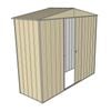 Build-a-Shed 2.3 x 0.8 x 2.3m Front Gable Single Sliding Door Shed - Cream