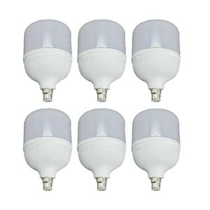 Digitel 6pcs B22 5w Led Globe Bulb Warm White 160-265v