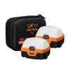 San Hima 2xled Camping Lantern Light Rechargeable W/ Lithium Battery Amber White