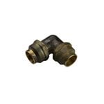 Brasshards 20FL x 20FL Brass Flared Compression Elbow LF