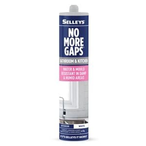 Selleys 410g White No More Gaps Bathroom And Kitchen Gap Filler