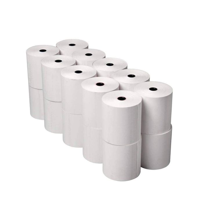 Olympia Thermal Till Roll 80 X 72mm 20 Pack Receipt Paper Pos Printer Supplies