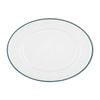 Argon Tableware White Enamel Serving Platter - 30.5cm x 22.5cm