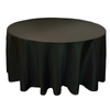 Just Party Linen Black Round Tablecloth 275cm