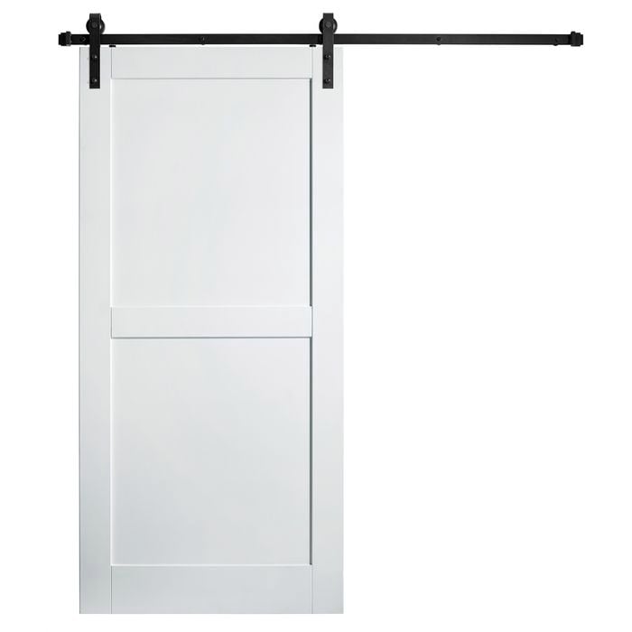 Corinthian 2450 x 1000 x 35mm Internal Barn Door Primed MDF PBD3