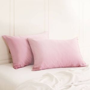Royal Comfort Mulberry Soft Silk Pillowcase Twin Pack Lilac Standard