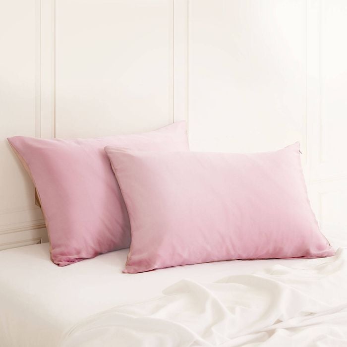 Royal Comfort Mulberry Soft Silk Pillowcase Twin Pack Lilac Standard