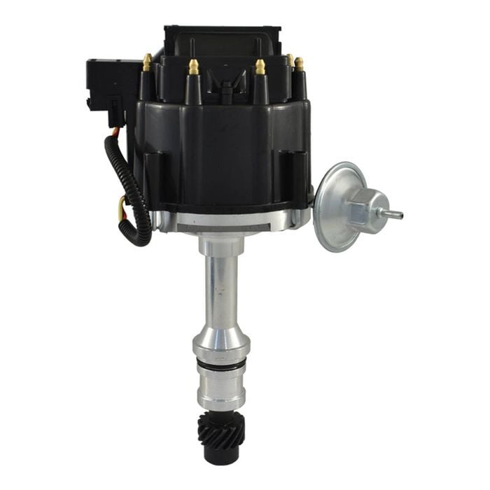 Hei Distributor, Oldsmobile V8 Small Block/big Block 330 350 400 455, 65k Volt Coil - Black Cap